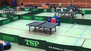 Spvgg Mössingen vs. TTC Mühringen: Jaromir Zlamal vs. Marton Marsi