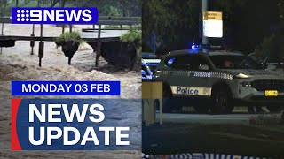 Major flood warnings for Far North Queensland; Shooting, car torched in Sydney | 9 News Australia