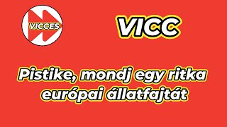 VICCES - VICC - Pistike, mondj egy ritka európai állatfajtát