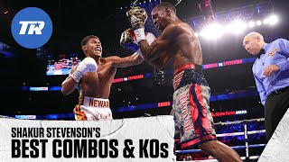 Shakur Stevenson's Best Combinations and Knockouts | FIGHT HIGHLIGHTS