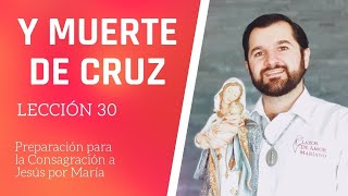 Lección 30: Y muerte de cruz | Consagración a Jesús por María en 33 días.