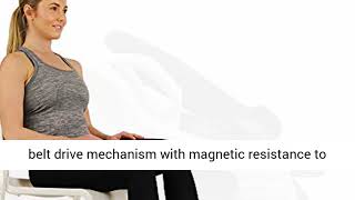 Sunny Health & Fitness Magnetic Under Desk Elliptical Machine Foot Pedal Exerciser Fully Assembled