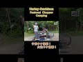 【harley davidson panhead】キャンプでモテ技！【066】ネットにも出てないよ！