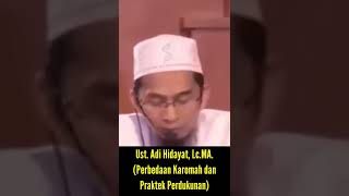 Ceramah Ustadz Adi Hidayat | Perbedaan Karomah \u0026 Dukun.#uah #ustadzadihidayat #shortvideo