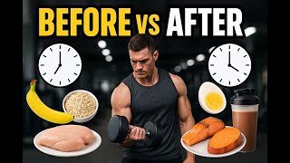 What to Eat Before and After a Workout to Burn Fat & Build Muscle (What No One Tells You)