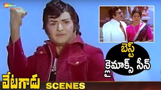 NTR Vetagadu Telugu Movie Scenes | Best Climax Scene | Sr NTR | Sridevi | Jaggayya | Rao Gopal Rao
