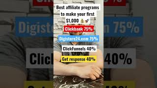 Best Affiliate Programs To Make YOUR First $1,000 🚀