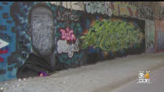 Mural For George Floyd Vandalized In Stoneham