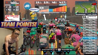 My FIRST Zwift Racing League! (2025.02.11 ZRL Open ATLANTIC Southern B1 - Everything Bagel - Points)