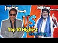 jackie Shroff vs Mithun Chakraborty Top 10 Highest Grossing Movies Comparison 🤯