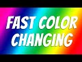 NEON Changing Color - Flashing FLUO Lights - Colorful Lights - Fast colour changing screen - 80'