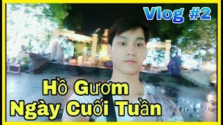 Gcaothu Vlogs | Ngắm gái xinh cuối tuần tại Phố Đi Bộ Hà Nội trong ngày mưa gió