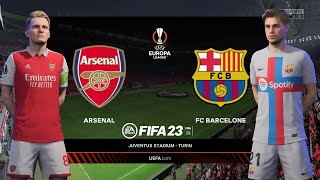 FIFA 23 -Arsenal vs Barcelona |Final Europa League|PS5™ Gameplay