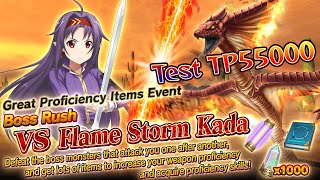 #SAOIF VS Flame Storn Kada TP 55000