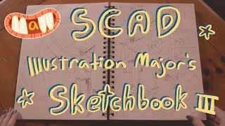 Illustration Major's Sketchbook 3 - SCAD