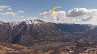 Parapendio e drone in Grigna