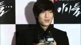 110126 ŤVđaily - Lee Min Ho @Children Movie VIP Premiere CUT