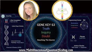 Gene Key 63 - Doubt Inquiry Truth - A Quantum Shift