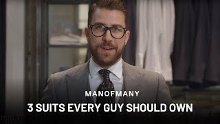 3 Suits Every Guy Should Own
