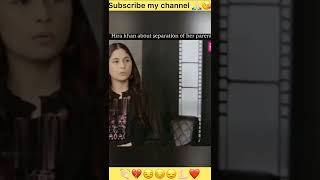Hira khan talks about her parents|hira khan new interview|hira khan sad moments#youtubeshort#viral