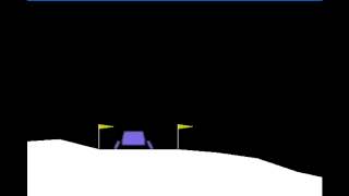 AI Learns to land Moon Lander