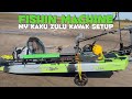 🎣FISHING MACHINE🎣: My Kaku Zulu Kayak Setup