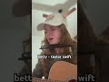 Betty - Taylor Swift #country #cover #betty #taylorswift #shorts #singing #harmonica