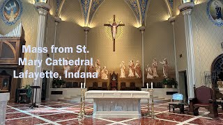 Sunday 11 AM Mass - St. Mary Cathedral, Lafayette, Indiana