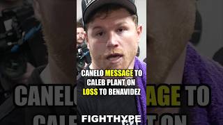 CANELO UPLIFTS CALEB PLANT WITH “WARRIOR” MESSAGE AFTER BENAVIDEZ LOSS