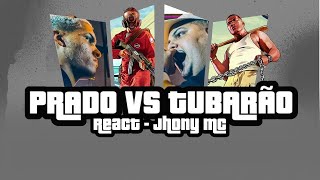 Jhony REACT - TUBARÃO X PRADO - Segunda Fase ( Que Batalhão 😎Rima a Rima🔥)