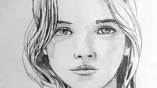 How To Draw A Female Face: Narrated