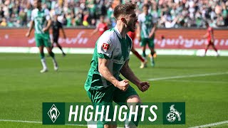 Werder Bremen – 1.FC Köln 1:1 | „Freuen uns auf ein nächstes Jahr Bundesliga!“ | Die Tore & Stimmen