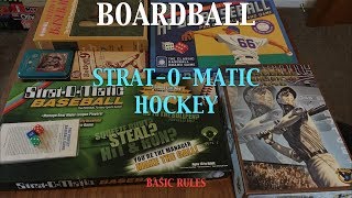 Boardball: Strat-O-Matic Hockey (Basic Rules) - THE REVISIT