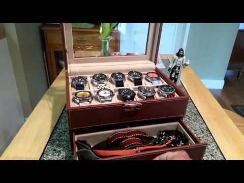 SONGMICS 10 Watch Storage /Display case SONGMICS 10 Watch Storage /Display case