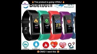 Smart Bracelet Sport Bluetooth Watch Fitness Tracker