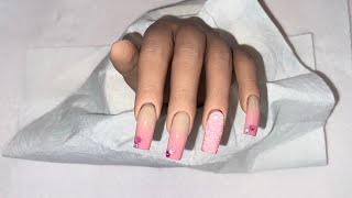 Cooserry review/unboxing/watch me work acrylic nails #acrylicnails #tutorial #fyp