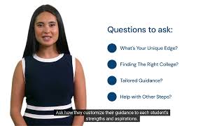 What questions should you ask a college admission consultant before hiring them? - The Ivy Institute
