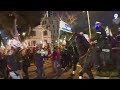 Weekly Israeli anti-government protest in Tel Aviv continues into night