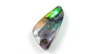 Unique piece, unique pattern, natural Queensland opal DL1875 (14.55ct)