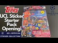 Topps UEFA Champions League Stickers - Starter Pack Opening! | 6 Exclusive Match Attax Cards!