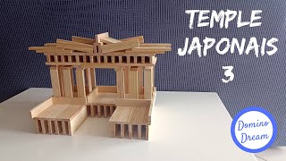 [Construction Temple japonais en kapla facile #3