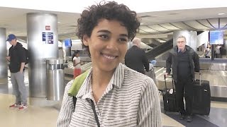 Alexandra Shipp Gives Thoughts On Gay Power Ranger | Splash News TV