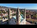 🇭🇺 Autumn Over Pécs: A Majestic Aerial Journey Through Hungary’s Fall Colors