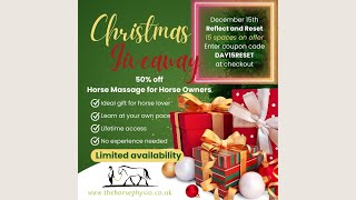 15th December 2024 - Reflect and Reset: An Advent Calendar Offering from The Horse Physio