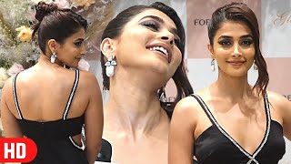 Pooja Hegde Sizzles In Black at Forever New Collection Launch | Pooja Hegde Interview