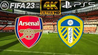 FIFA 23 - Arsenal vs Leeds United - Premier League Highlights - PS5 4K 60fps