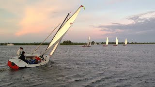 Sailing in Friesland The Netherlands | Drone video 4K