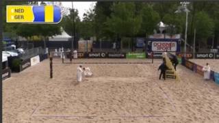 Brouwer/Meeuwsen NED-Böckermann/Flüggen GER-European Championship Final 2016