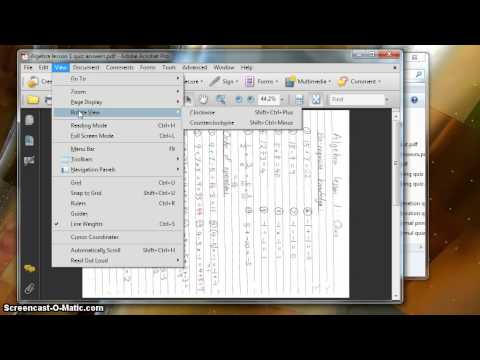 How to rotate PDF files How to rotate PDF files