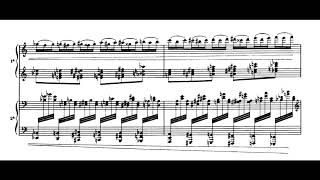 M. Ravel - Rapsodie espagnole (with score) - Faccini Piano Duo